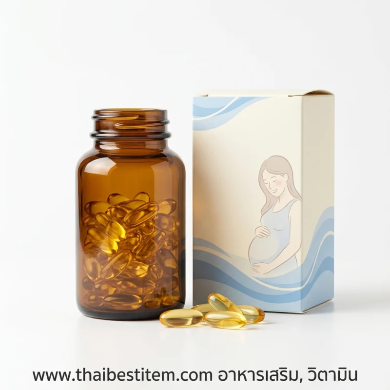 สร้างรากฐานสมองและดวงตาให้ลูกน้อยในครรภ์ด้วย อาหารเสริมวิตามิน DHA สำหรับคนท้อง (Prenatal DHA)