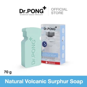 Dr.PONG Volcanic Sulphur Soap 3% + BHA 2% – สบู่ลดสิว | สิวลดจริง