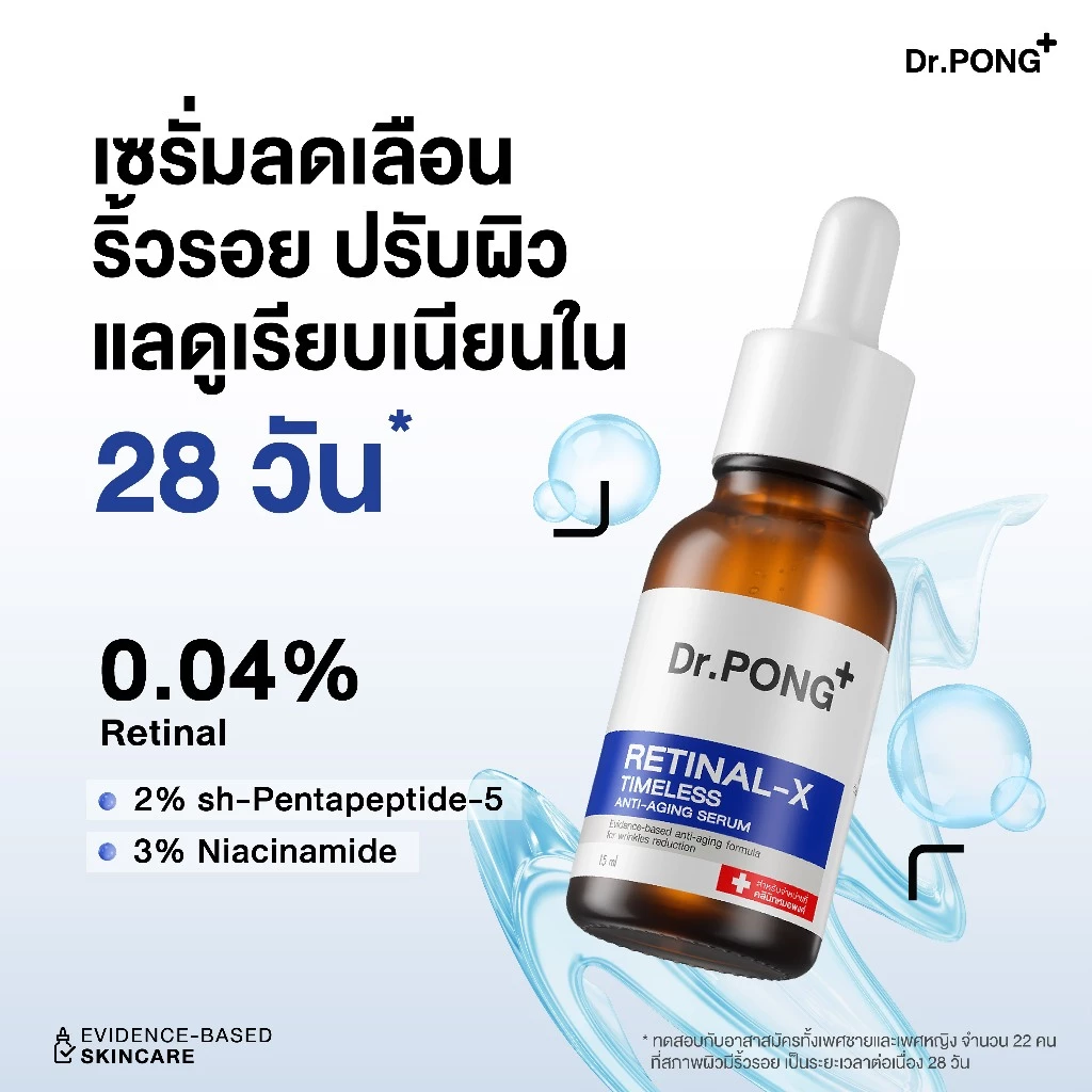 Dr.PONG Anti-Aging Set 005 – ลดริ้วรอย ฝ้า กระ | ผิวชุ่มชื้น