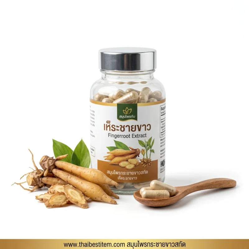 กระชายขาวสกัด (Fingerroot Extract) คืออะไร เหมาะกับใคร และวิธีเลือกซื้อสมุนไพรอย่างปลอดภัย