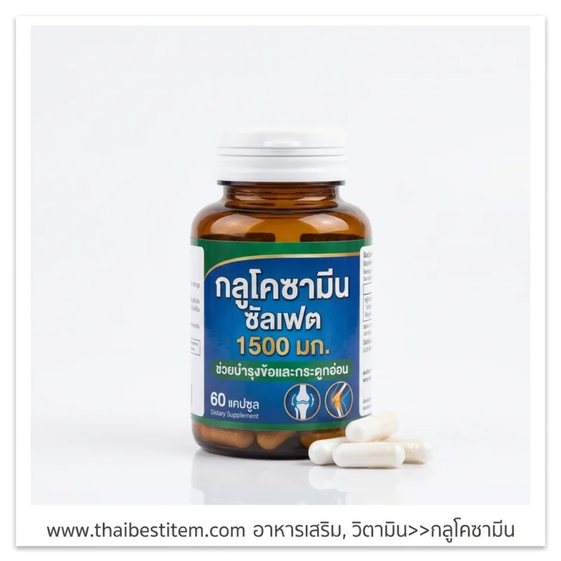 ฟื้นฟูข้อต่อและกระดูกอ่อนด้วย อาหารเสริมวิตามิน กลูโคซามีน (Glucosamine)