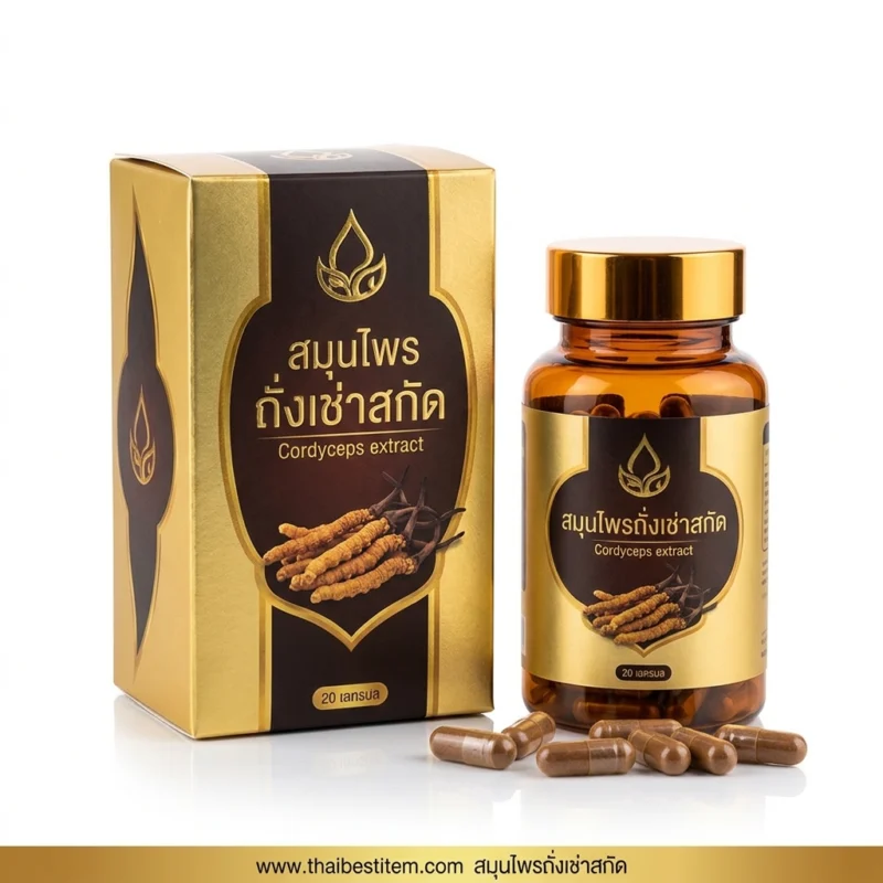 ถั่งเช่าสกัด (Cordyceps Extract) คืออะไร เหมาะกับใคร และวิธีเลือกซื้อสมุนไพรอย่างถูกต้อง