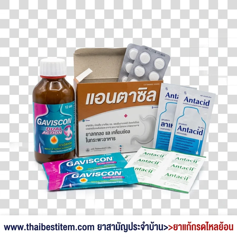 ยาแก้กรดไหลย้อน คืออะไร เหมาะกับใคร และวิธีเลือกซื้ออย่างถูกต้อง