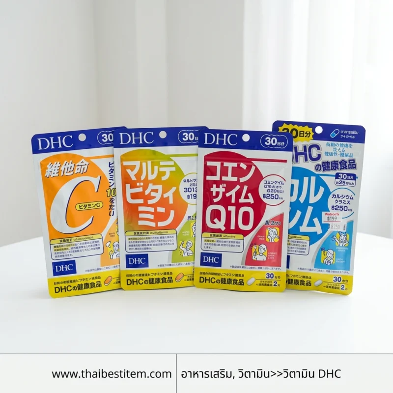 อาหารเสริมวิตามิน DHC (DHC Vitamins) ไอเทมดูแลผิวและสุขภาพยอดฮิตจากญี่ปุ่น