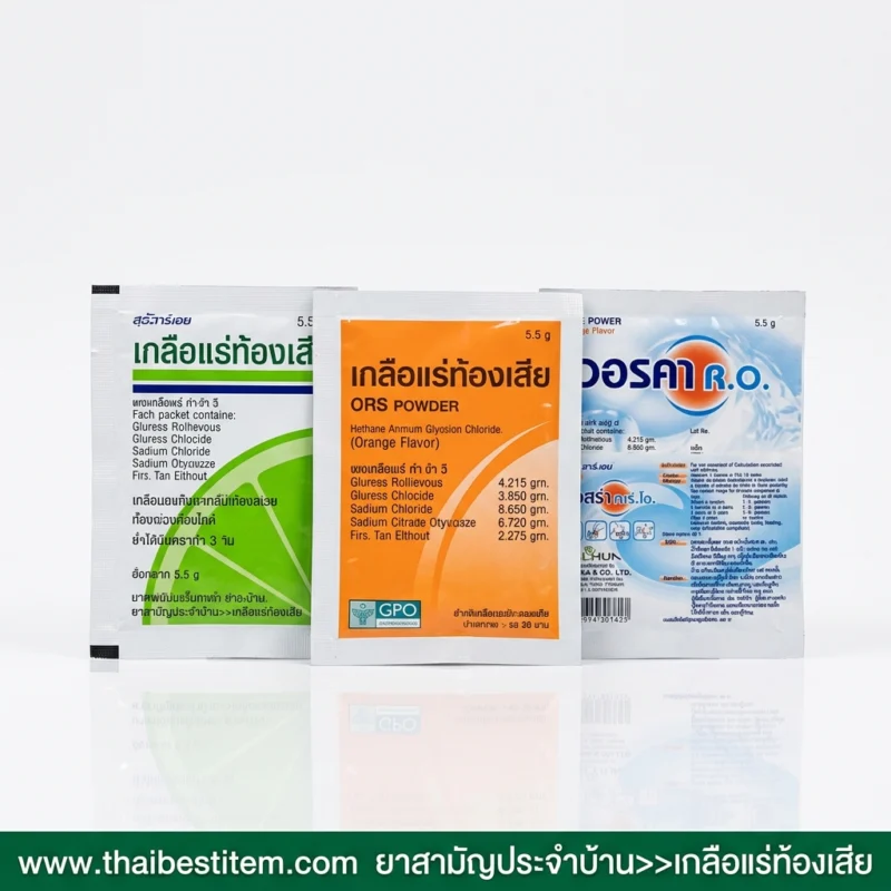 เกลือแร่ท้องเสีย (ORS) คืออะไร เหมาะกับใคร และวิธีเลือกซื้อยาสามัญประจำบ้าน