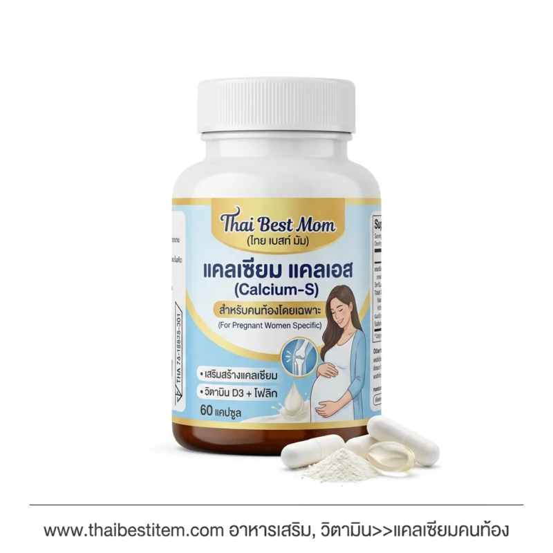 ดูแลคุณแม่และลูกน้อยในครรภ์ด้วย อาหารเสริมวิตามิน แคลเซียมคนท้อง (Calcium for Pregnancy)