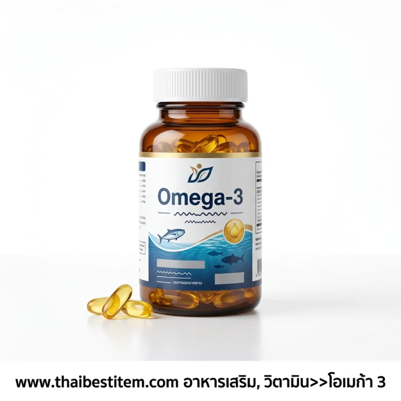 บำรุงสมองและดูแลหัวใจให้แข็งแรงด้วย อาหารเสริมวิตามิน โอเมก้า 3 (Omega-3)