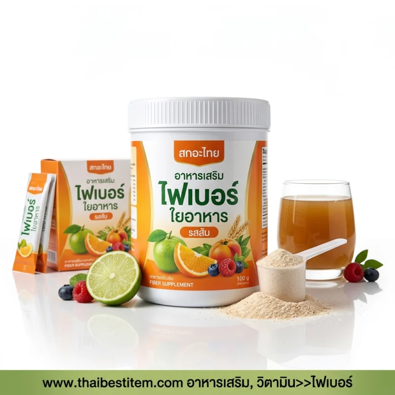 ขับถ่ายโล่งสบาย ปรับสมดุลลำไส้ด้วย อาหารเสริมวิตามิน ไฟเบอร์ (Fiber Supplements)
